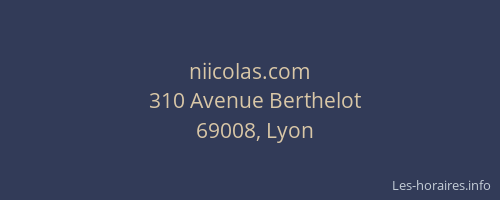 niicolas.com
