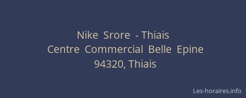 Nike  Srore  - Thiais