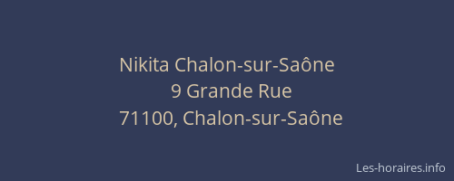 Nikita Chalon-sur-Saône