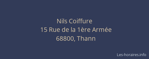 Nils Coiffure