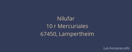 Nilufar