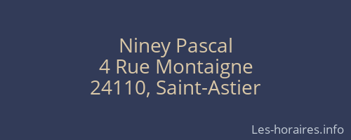 Niney Pascal