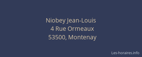 Niobey Jean-Louis
