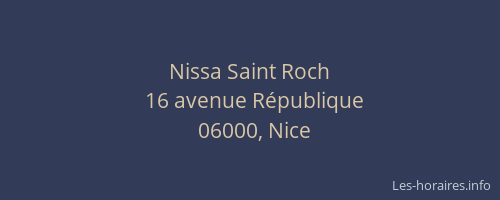 Nissa Saint Roch
