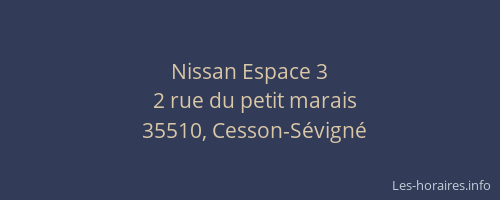 Nissan Espace 3