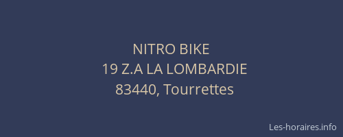 NITRO BIKE