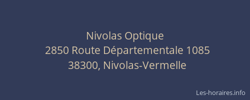 Nivolas Optique