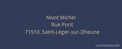 Nivot Michel