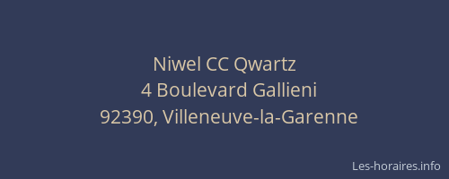 Niwel CC Qwartz