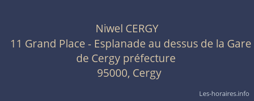 Niwel CERGY