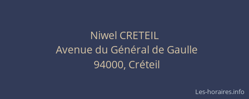 Niwel CRETEIL