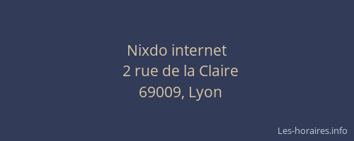 Nixdo internet