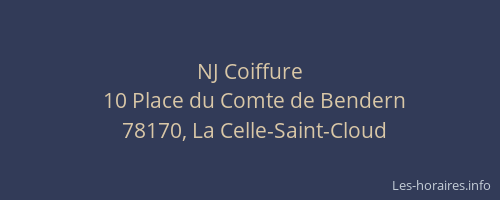 NJ Coiffure