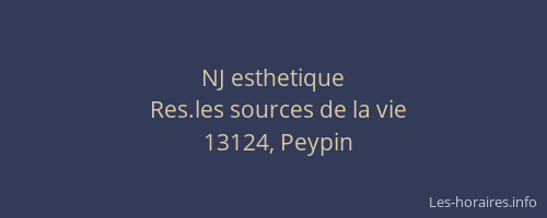 NJ esthetique