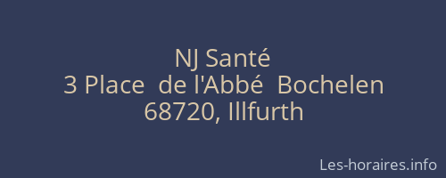 NJ Santé