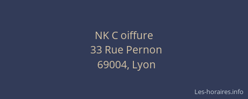 NK C oiffure