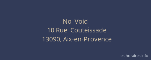 No  Void