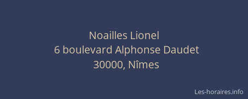 Noailles Lionel