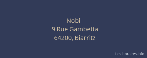 Nobi