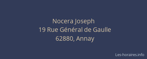 Nocera Joseph