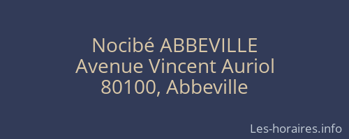 Nocibé ABBEVILLE