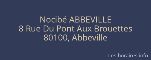 Nocibé ABBEVILLE