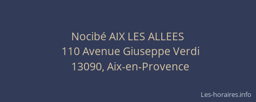Nocibé AIX LES ALLEES