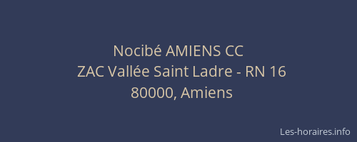 Nocibé AMIENS CC