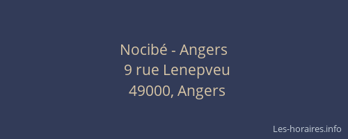 Nocibé - Angers