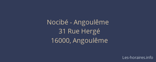 Nocibé - Angoulême