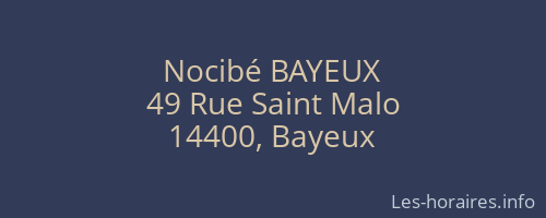 Nocibé BAYEUX