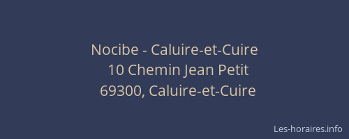 Nocibe - Caluire-et-Cuire