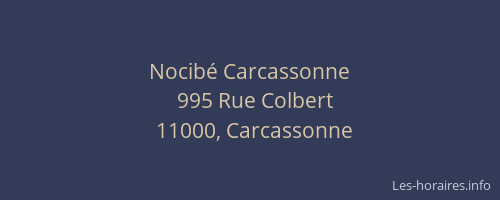 Nocibé Carcassonne