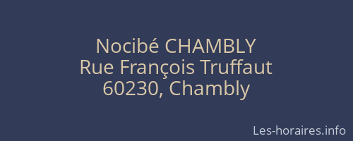 Nocibé CHAMBLY