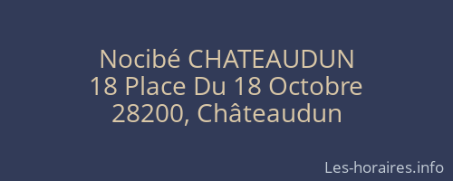 Nocibé CHATEAUDUN