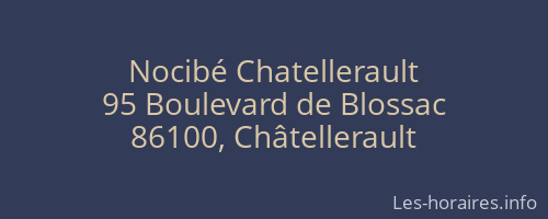 Nocibé Chatellerault