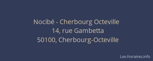 Nocibé - Cherbourg Octeville
