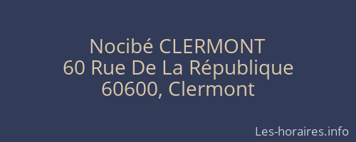 Nocibé CLERMONT