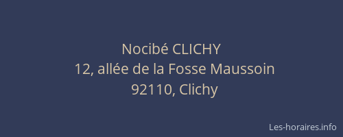 Nocibé CLICHY