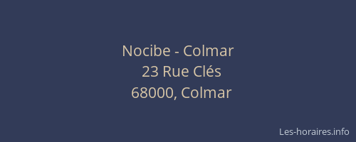 Nocibe - Colmar