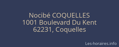 Nocibé COQUELLES