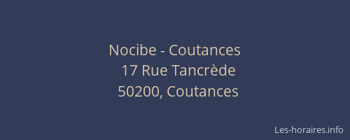 Nocibe - Coutances