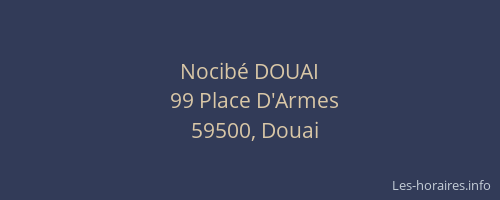 Nocibé DOUAI