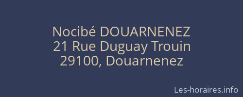 Nocibé DOUARNENEZ