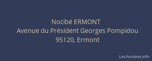 Nocibé ERMONT