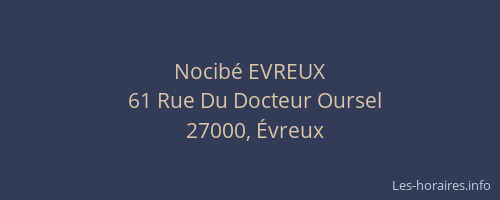 Nocibé EVREUX