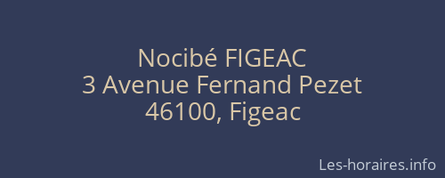 Nocibé FIGEAC