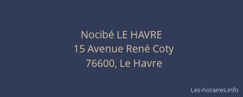 Nocibé LE HAVRE