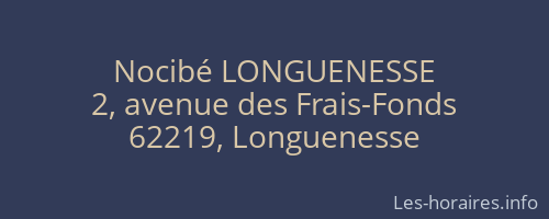 Nocibé LONGUENESSE