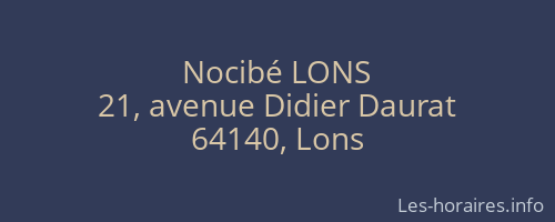 Nocibé LONS